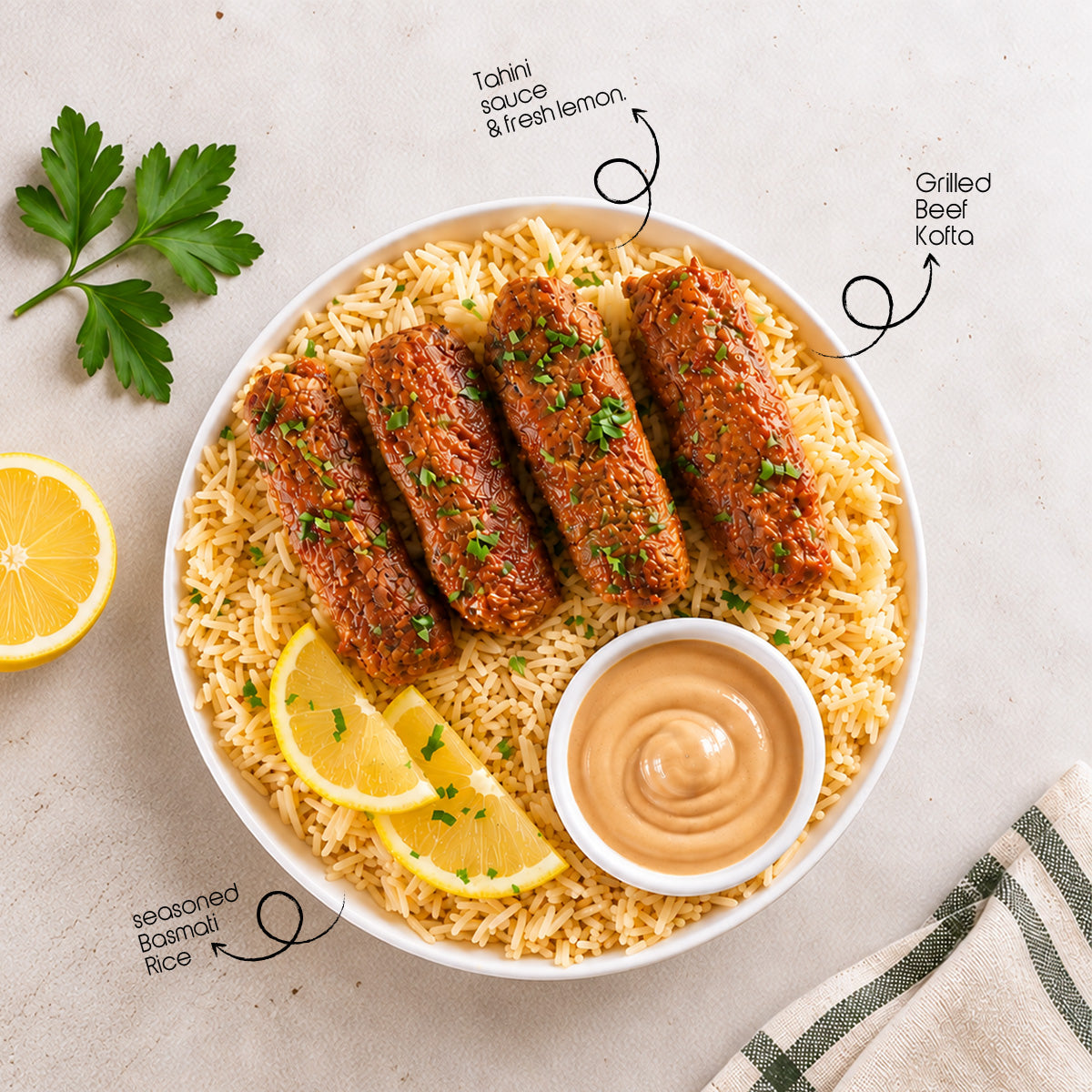 Beef Kofta Bowl