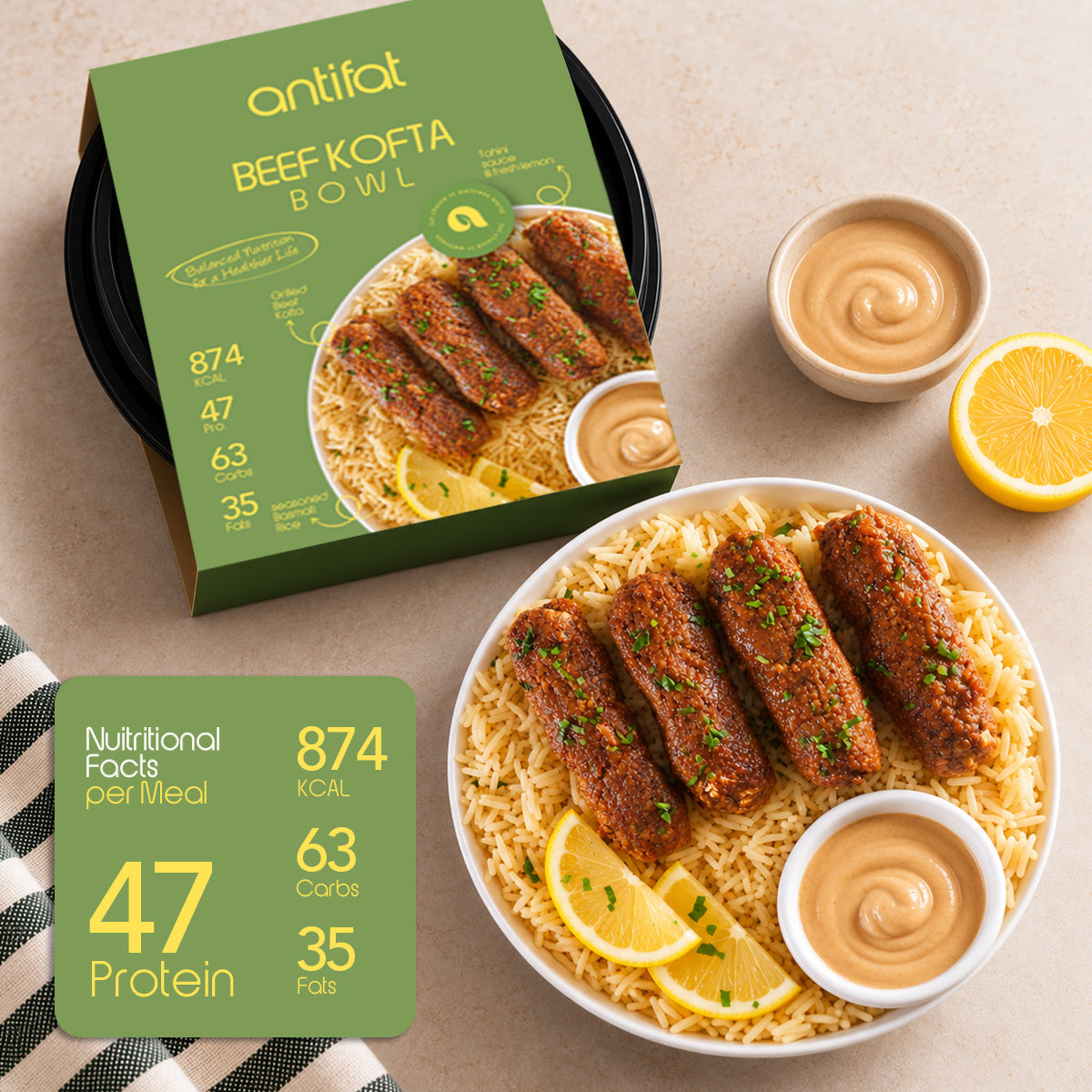 Beef Kofta Bowl