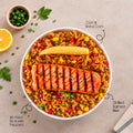 Grilled Salmon Rice Bowl