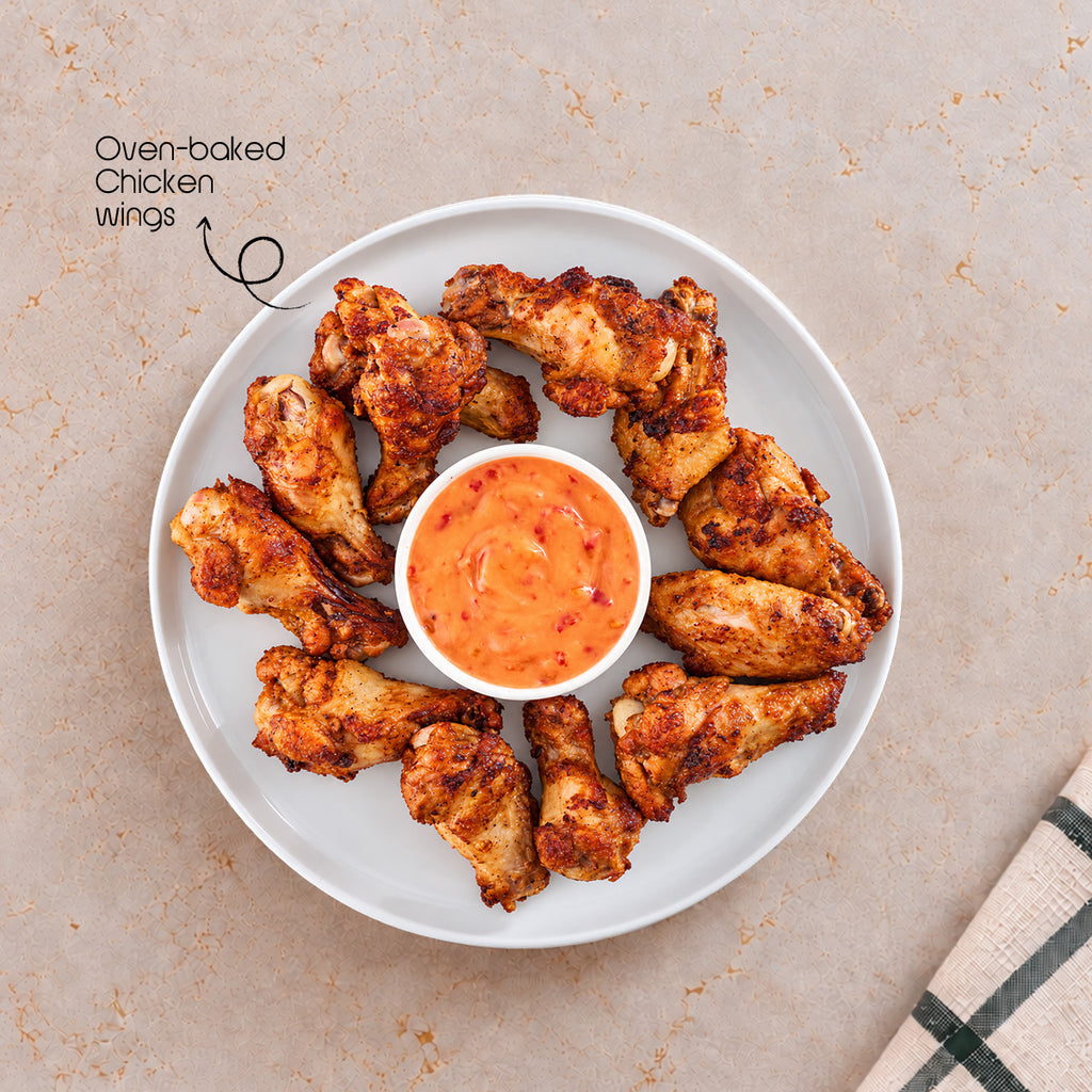 Oven-baked Chicken wings